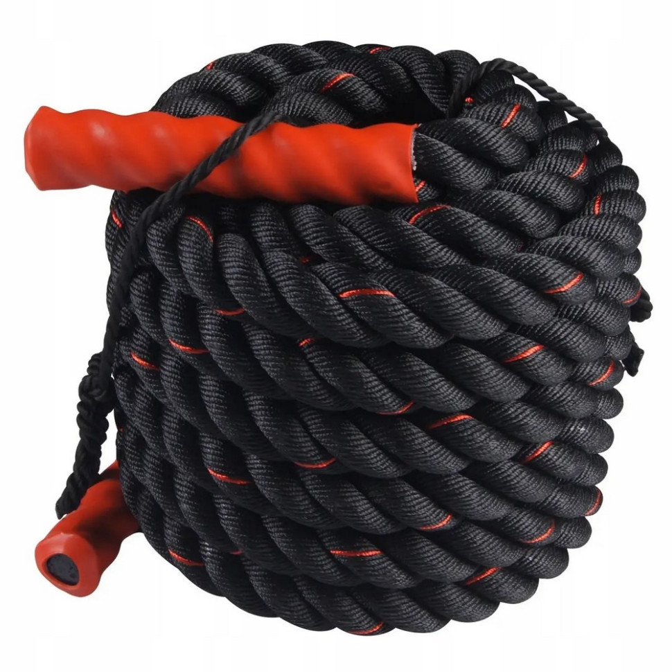 Канат для кросфіту Battle Rope SportVida SV-HK0173, 15 метрів