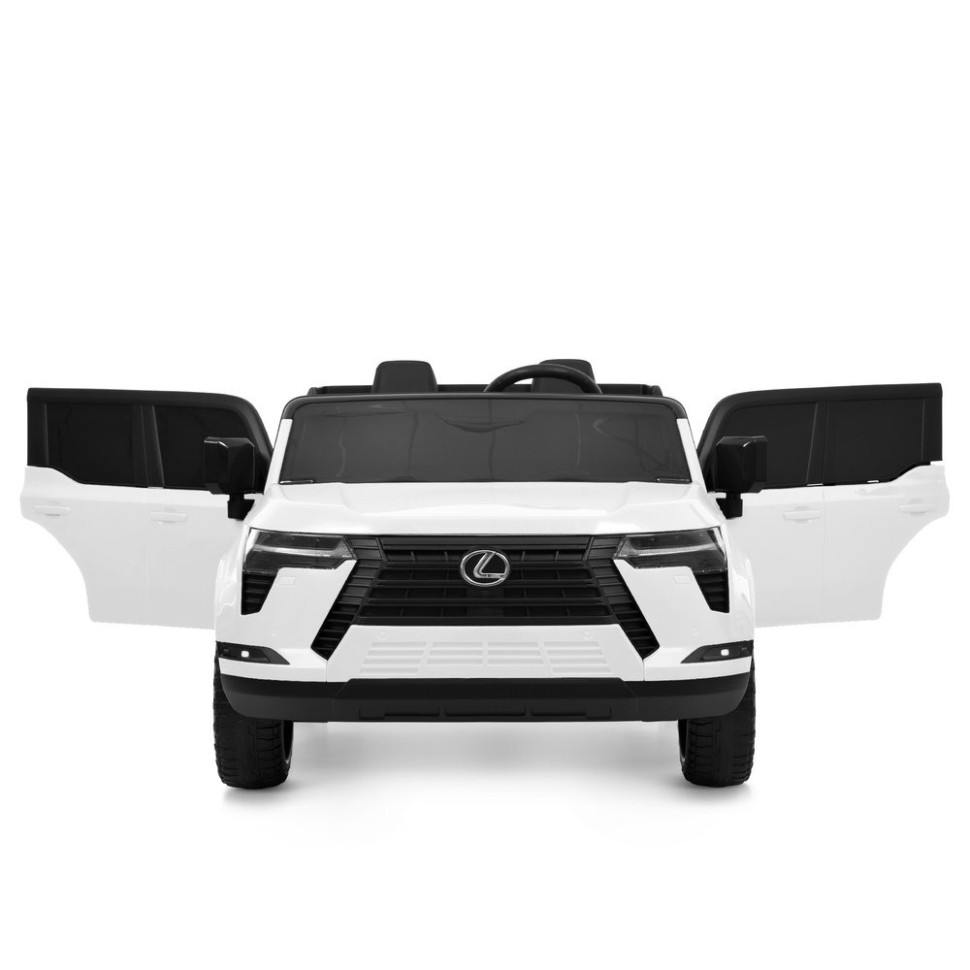 Дитячий електромобіль Джип Bambi M 6409EBLR-1 до 30 кг, білий