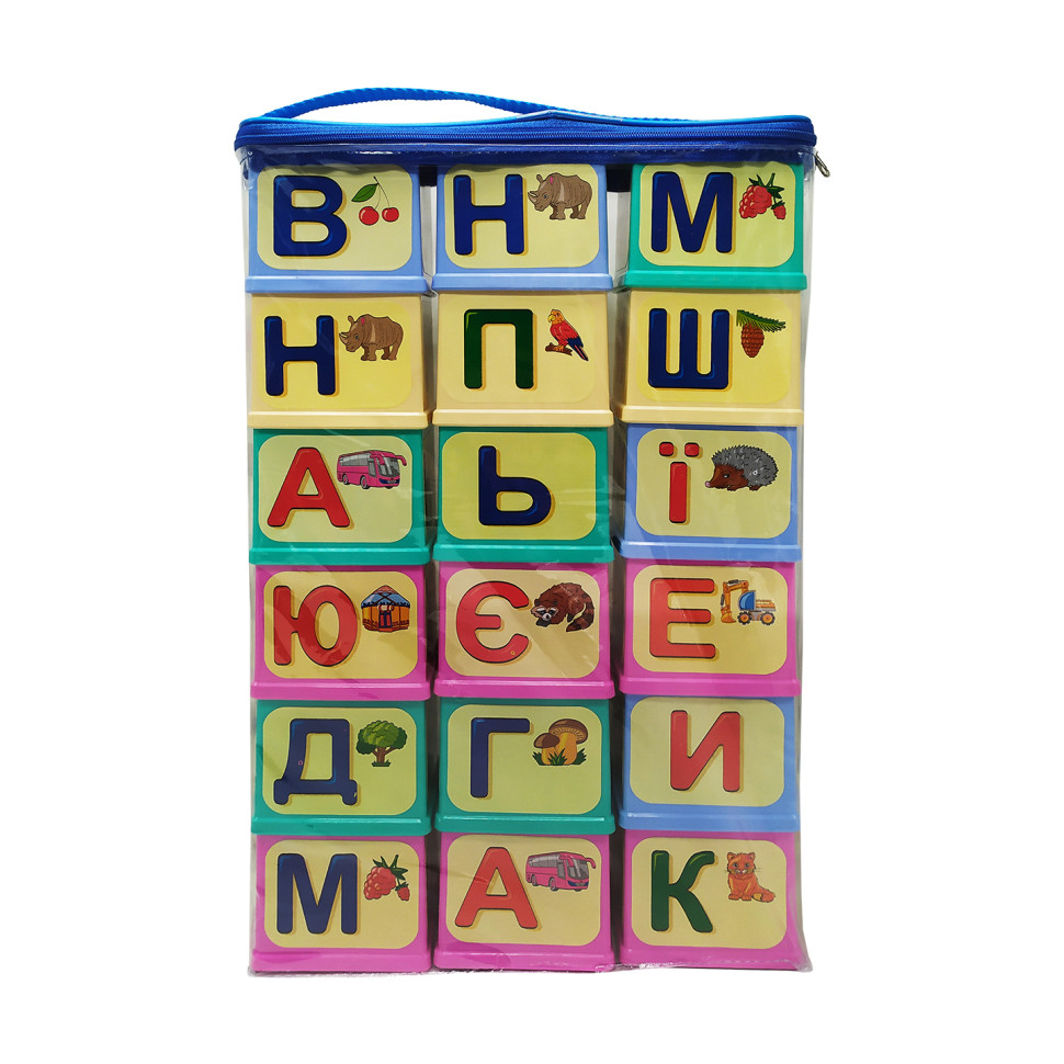 Кубики «Абетка» укр. 70576