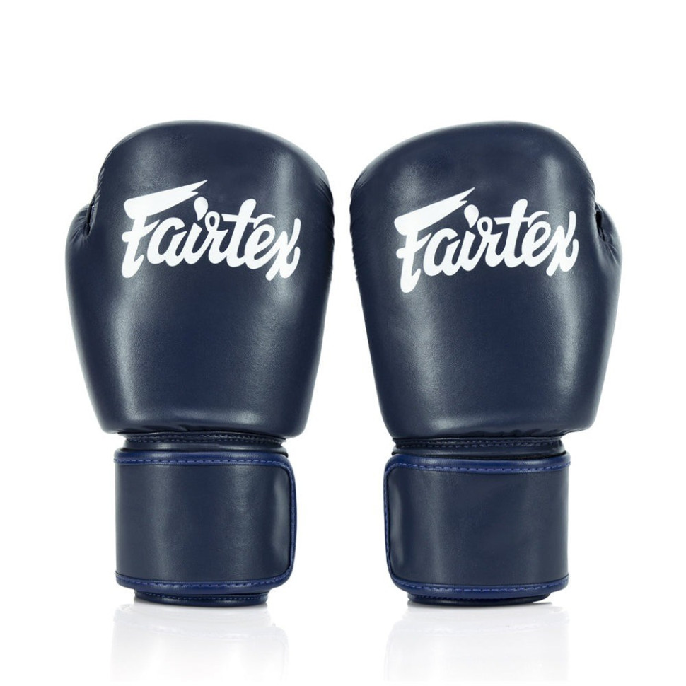 Боксерські рукавиці BGV27 Fairtex BGV27_10oz_Blue 10 унцій (бинти в комплекті)