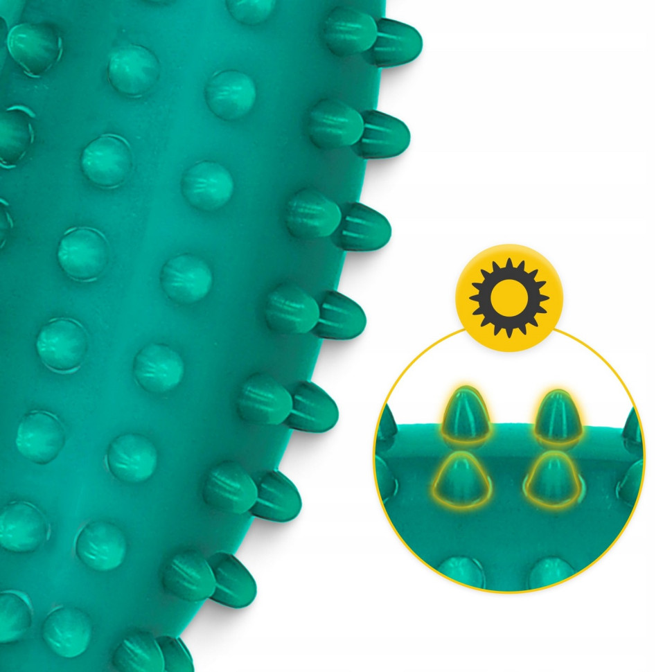 М'яч масажний огірок Spike Bean 4FIZJO P-5905973403320 Green 11.5 x 5 см 