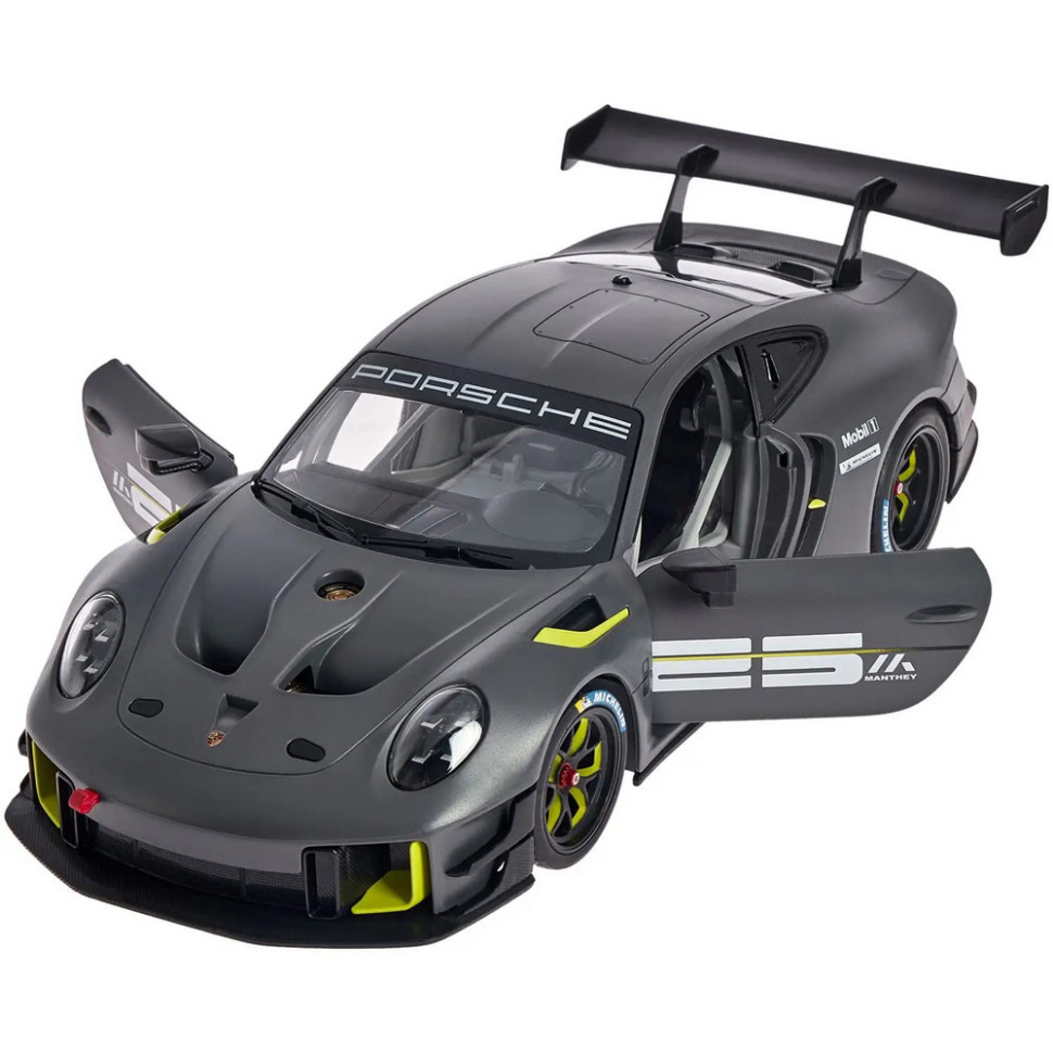 Машинка на радиоуправлении Porsche 911 GT2 RS Clubsport 25 Rastar 99560 grey 1:14