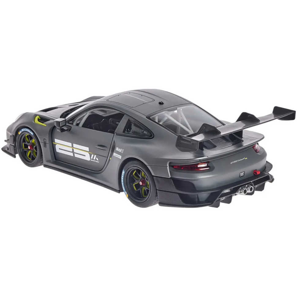 Машинка на радиоуправлении Porsche 911 GT2 RS Clubsport 25 Rastar 99560 grey 1:14