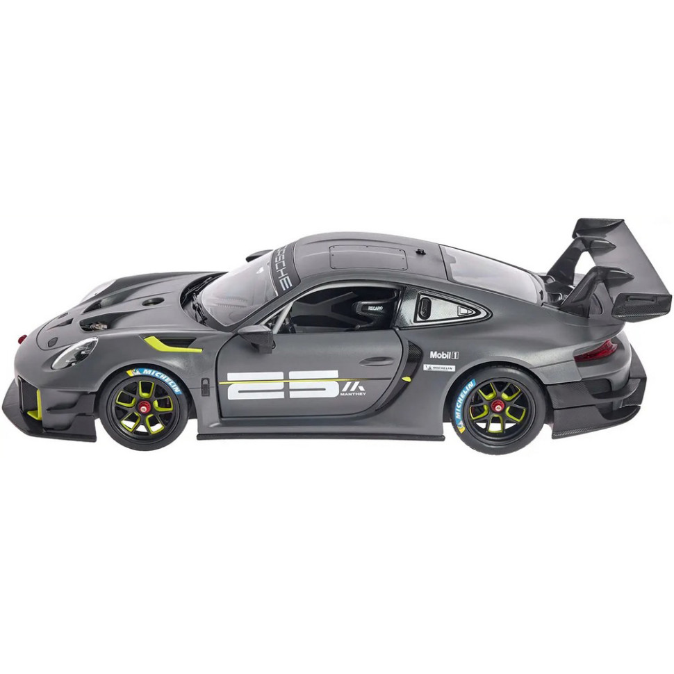 Машинка на радиоуправлении Porsche 911 GT2 RS Clubsport 25 Rastar 99560 grey 1:14