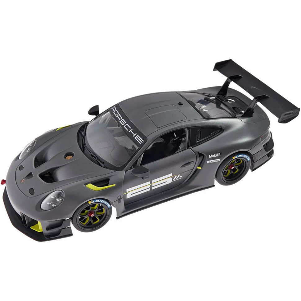 Машинка на радиоуправлении Porsche 911 GT2 RS Clubsport 25 Rastar 99560 grey 1:14