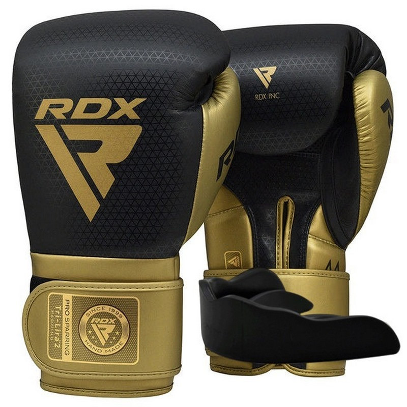 Боксерские перчатки Mark pro sparring tri lira 2 RDX Inc Limited BGM-PSTL2G-12OZ 12 унций (капа в комплекте)