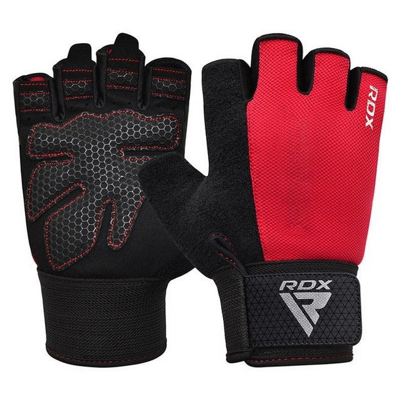 Рукавички для фітнесу W1 Half plus RDX Inc Limited WGA-W1HR-S+ розмір S