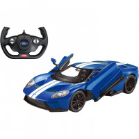 Машинка на пульте управления Ford GT Rastar 78160(Blue) голубой, 1:14