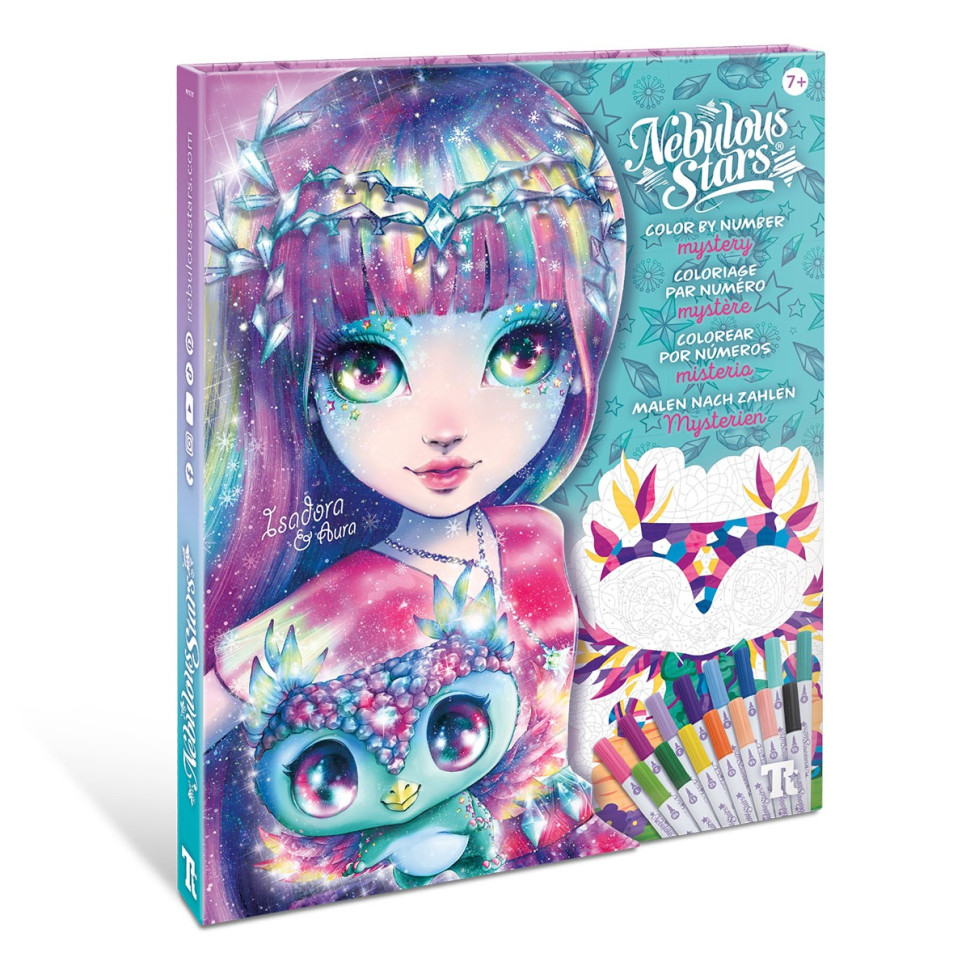 Детская раскраска по номерам