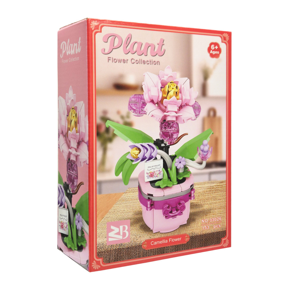 Дитячий конструктор Plant Flower Collection Bambi 33026, 153 деталей