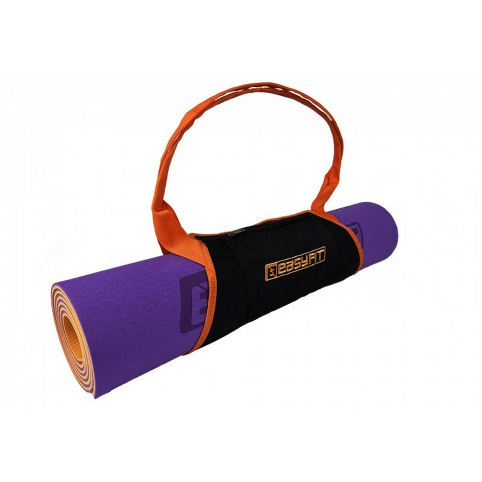 Сумка-переноска для йога-килимка EasyFit EF-YB38-Or, Помаранчева