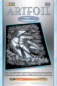 Набір для творчості Sequin Art ARTFOIL SILVER Dolphin SA0608