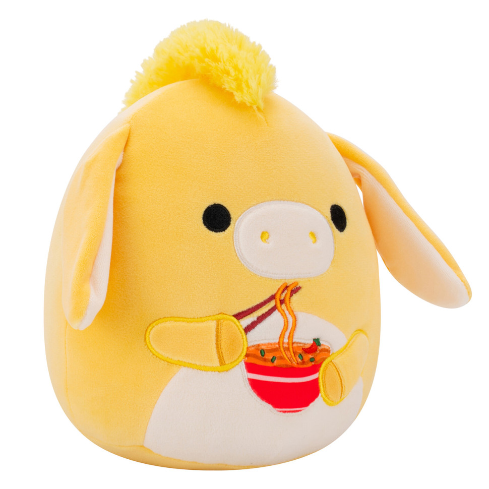 Мягкая игрушка Ослик Гевин Squishmallows SQCR07945 желтый, 19 см