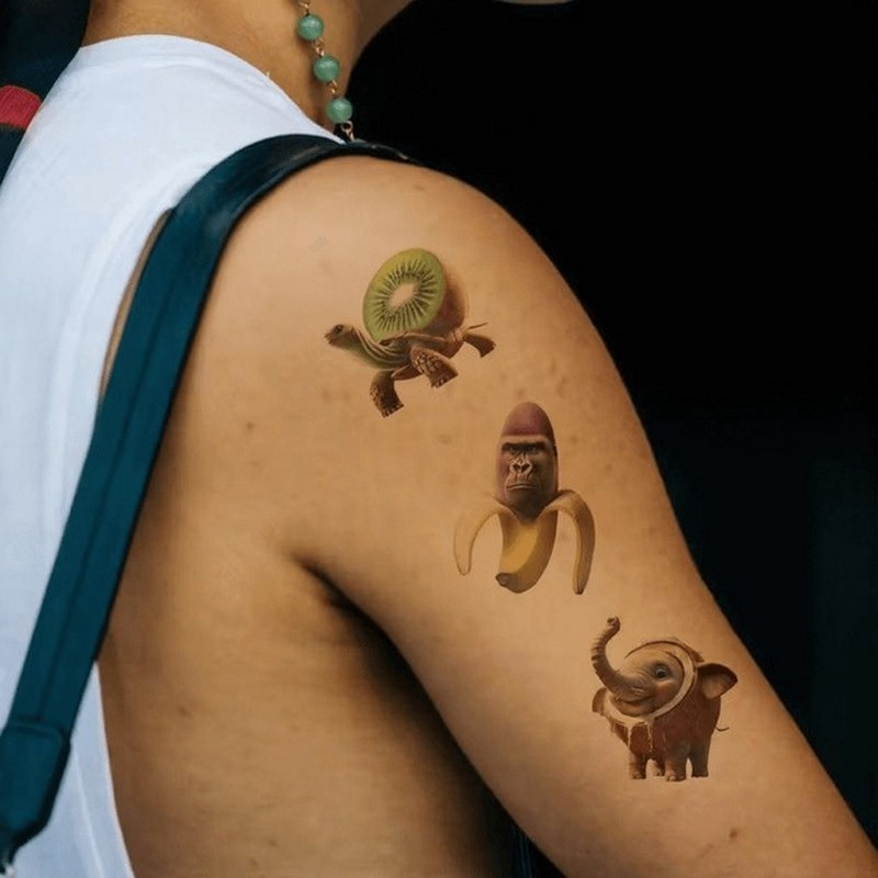 Детские временные тату