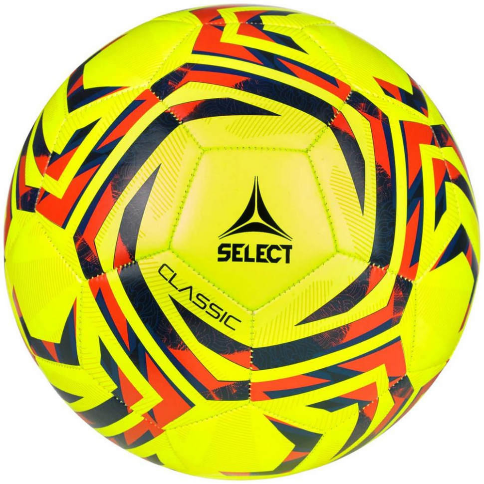 Мяч футбольный FB CLASSIC v25 Select 099489-553-4 желто-красный № 4