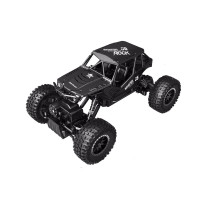 Автомобіль OFF-ROAD CRAWLER на р/к - TIGER (матовий чорний, акум. 4,8V, метал. корпус, 1:18)