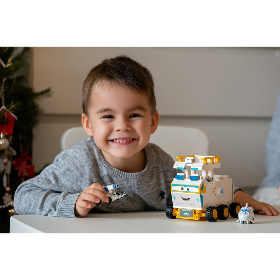 Конструктор Super Wings Small Blocks Buildable Vehicle Set Rover, Ровер EU385013