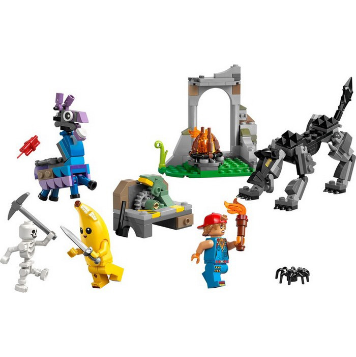 Конструктор Fortnite Табір Peely і Sparkplug LEGO 77075, 250 деталей