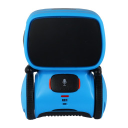 Детская игрушка "Интерактивный робот" AT-Robot AT001-05-UKR синий, с голосовым управлением