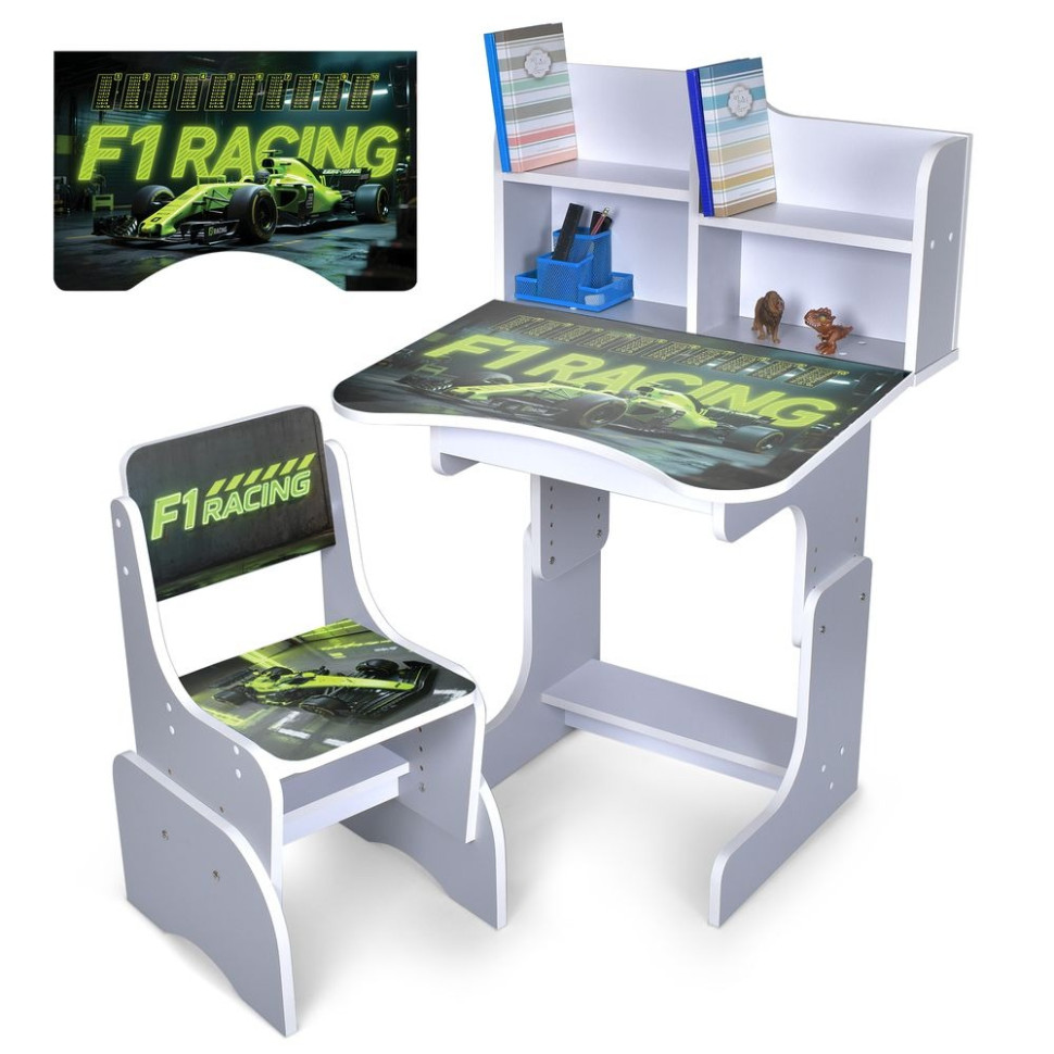 Дитяча парта Bambi N 2071-30-5 висота 3 положення, зі стільчиком