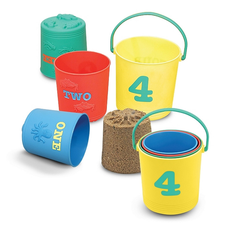 Набор пластиковых ведер 
