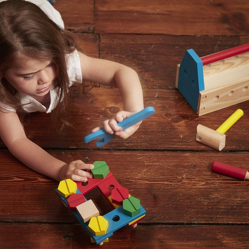 Набір дитячих дерев'яних інструментів Melissa&Doug MD494, 24 елемента