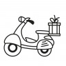 Серія  Розфарбовка для малят "Квадроцикл " укр. 403433 