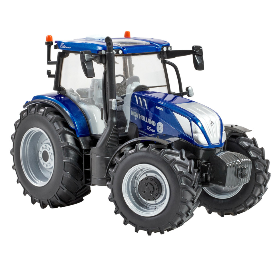 Модель Трактор New Holland T6.180 Britains 43319B Blue Power масштаб 1:32