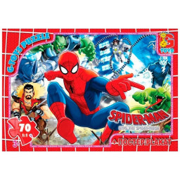 Дитячий пазл "Людина-павук" G-Toys SM888 плакат 70 елементів