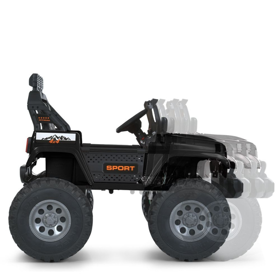 Дитячий електромобіль Джип Bambi Racer M 6204EBLR-2(24V) до 60 кг