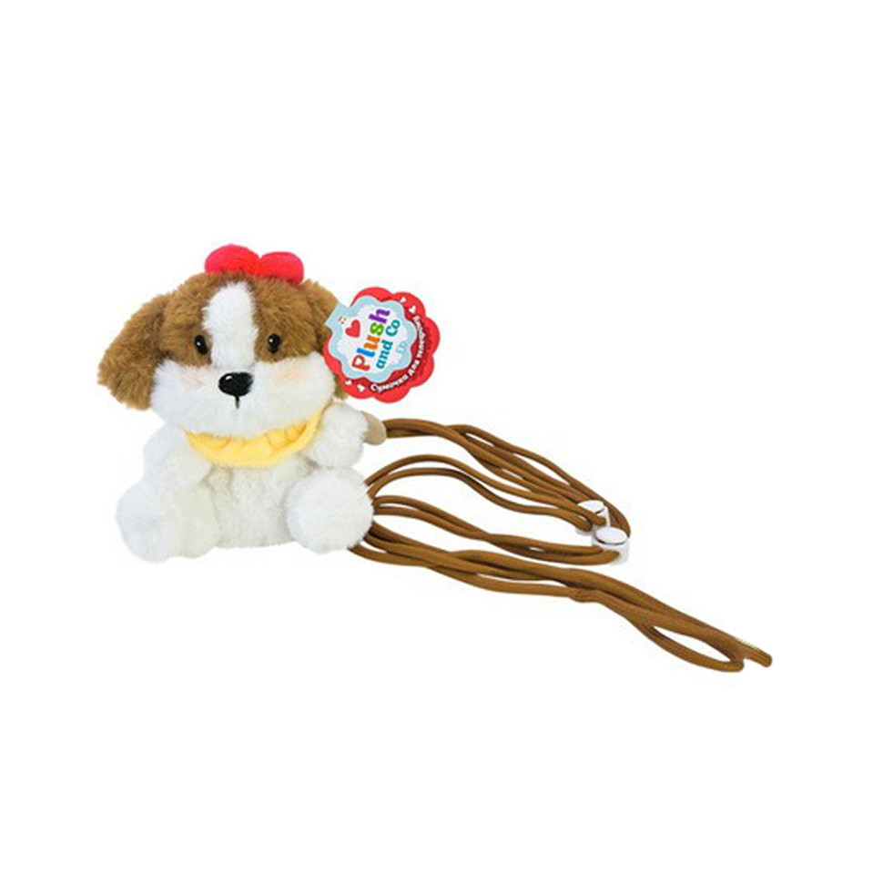 М'яка іграшка-тримач для телефону Plush and Co PLC25005(Brown) 9х8х11 см