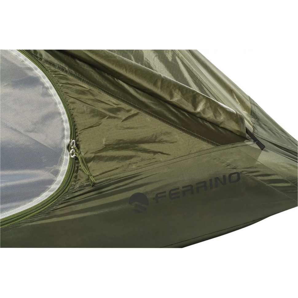 Намет двомісний Grit 2 (91188LOOFR)  Ferrino 928397 Olive Green