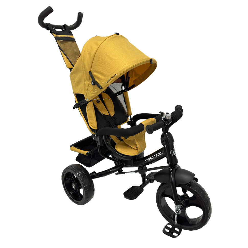 Детский трехколесный велосипед Turbotrike MT 1005-10 желтый