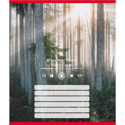 Тетрадь ученическая "Мелодия природы" Leader 024-550252K-3 в линию, 18 листов