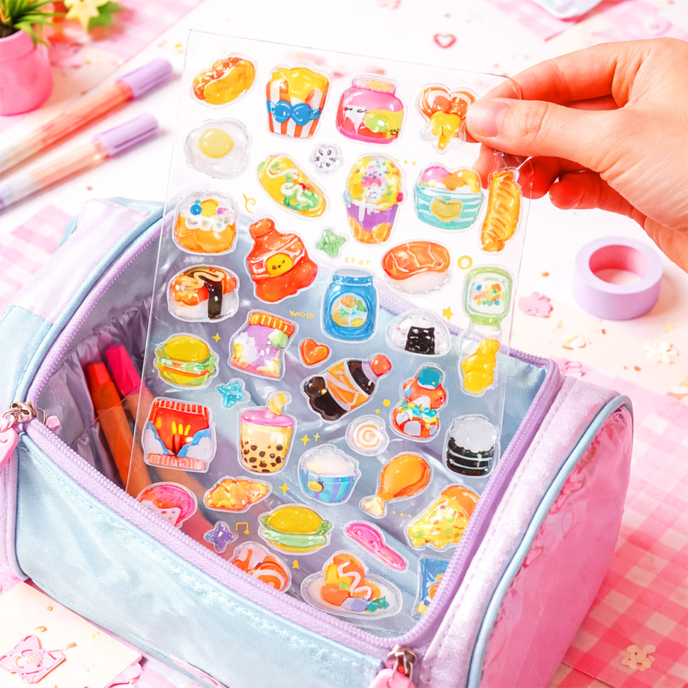 Набор 3D-наклеек 