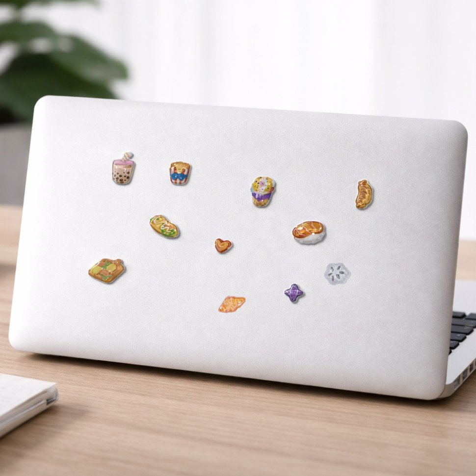 Набор 3D-наклеек 