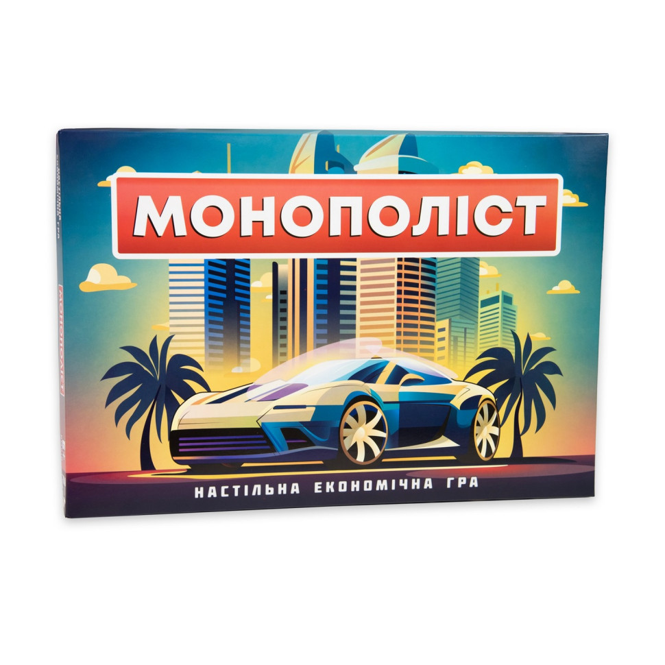 Настольная игра Монополист Strateg 30983 акции филиалов, специальные банкноты