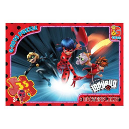 Пазл детский "Леди Баг" G-Toys LB1001, 35 элементов