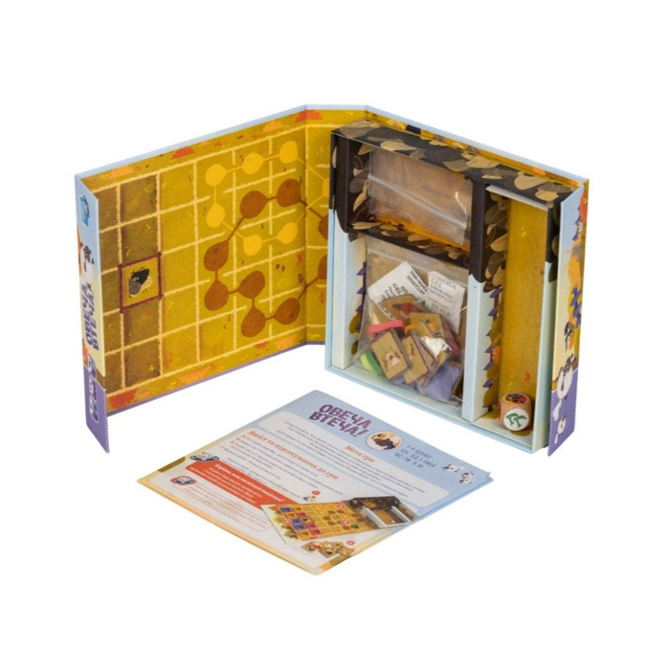 Настільна гра Овеча втеча! Sheep Hop! Asmodee 135739