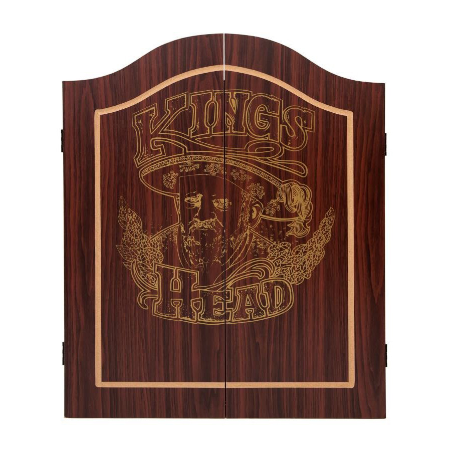 Дартс с кабинетом мишени Kings Head  Winmax 3380TT 6 дротиков 45 см