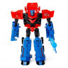 Детский робот-трансформер Metr+ 611-24 красно-синий, 22 см