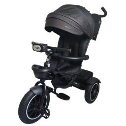 Дитячий триколісний велосипед MODENA El Camino ME 1193 Black, з батьківською ручкою