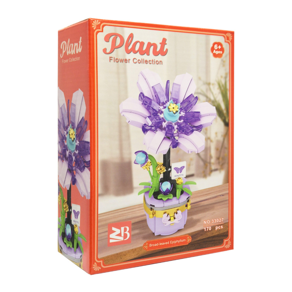 Дитячий конструктор Plant Flower Collection Bambi 33027-1, 170 деталей
