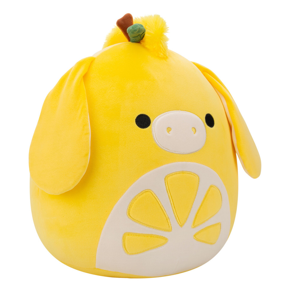 Мягкая игрушка Ослик-лимончик Клемент Squishmallows SQCR07968, 30 см