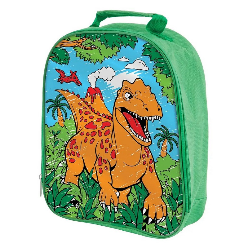 Набір для творчості Рюкзак-розмальовка Dinosaur Expedition Moxy 990192 з фломастерами