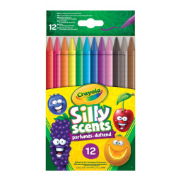 Набор из карандашей "Твист" Silly Scents Crayola 256357.024 с ароматом, 12 шт