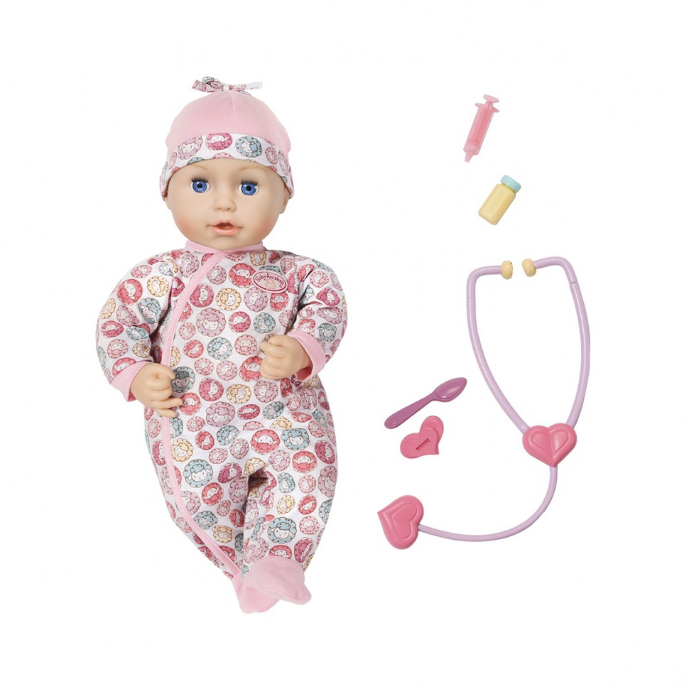 Ляльки з функціями інтерактивні: BABY ANNABELL - ДОКТОР (43 см, з аксесуарами) 701294