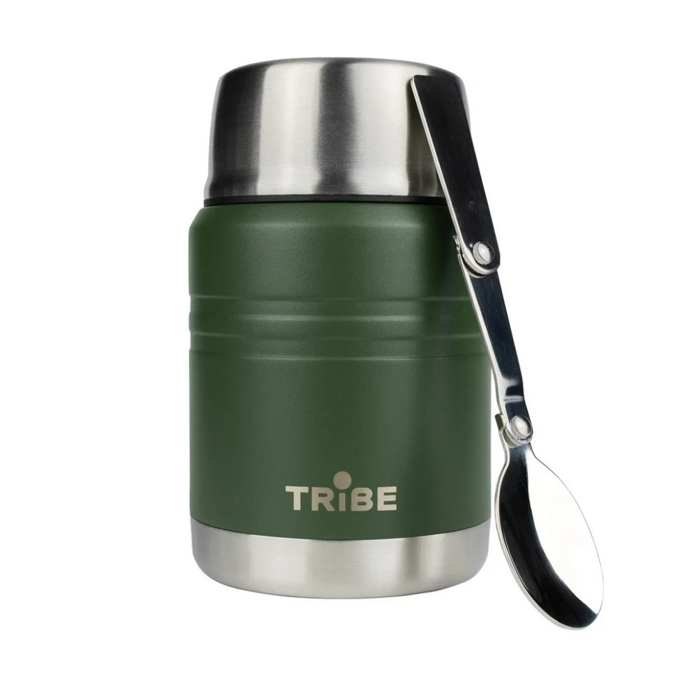 Термос харчовий Food Jar Tribe T-DE-0022-olive оливковий 0,45 л