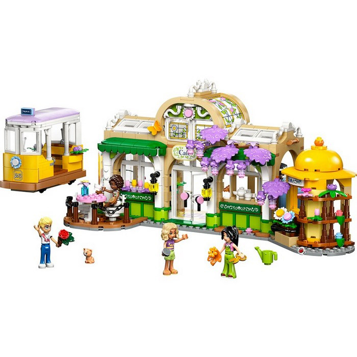 Конструктор Friends Кав'ярня з рослинами і квітковий магазин LEGO 42671, 1138 деталей