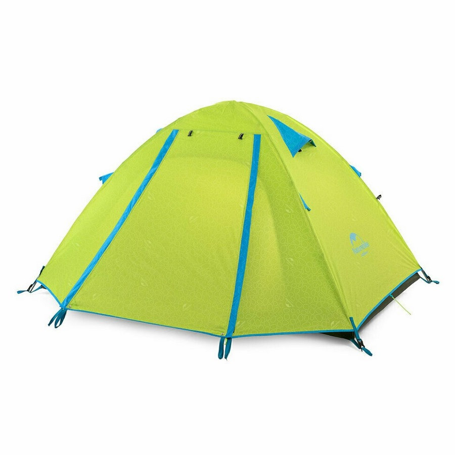 Палатка четырехместная P-Series NH18Z044-P Naturehike 6975641887959, 210T/65D, зеленая